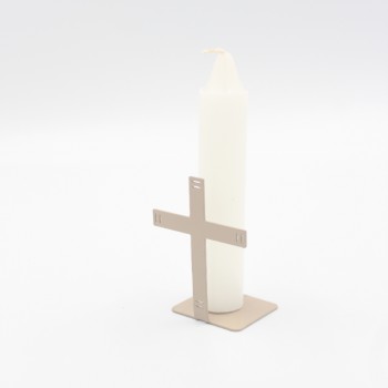 PORTA VELA CRUCIFIXO 6 CM