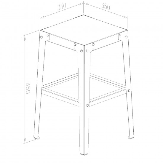 Banqueta Rio 40L | 65A | 40P  